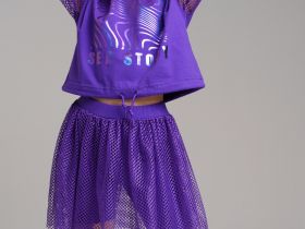 Юбка-легинсы трикотажные для девочек