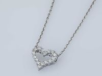 Подвеска из белого золота с бриллиантами э4701пд11200102