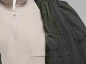 Куртка с искусственным утеплителем и водоотталкивающей пропиткой