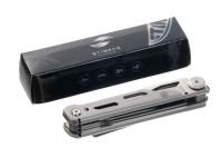 Нож перочинный Stinger 112 мм, 9 функций, серебристый