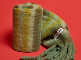 Шарф в полоску