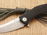 Нож с фиксированным клинком Fantoni, C.U.T. Fixed, FAN/CUTFxBkBkLBk, сталь CPM-S30V, рукоять cтеклотекстолит G-10, чёрный