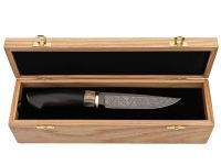 Шкатулка для ножа с двойным дном, ясень, бесцветное масло