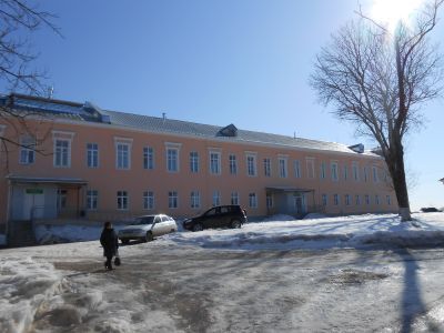 Больница земская. Главный корпус