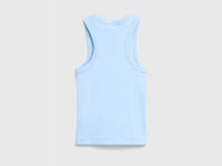 Майка в рубчик для девочек, Голубой