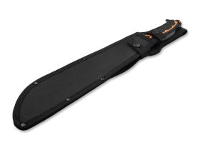Мачете Boker Magnum CSB Latin Machete, сталь 420, рукоять резина, черный/оранжевый