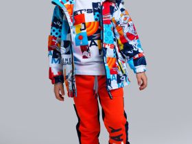 Куртка текстильная с полиуретановым покрытием для мальчиков (ветровка)