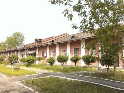 Здания военного госпиталя (до 1920 г. казачьи казармы Амурского казачьего полка)