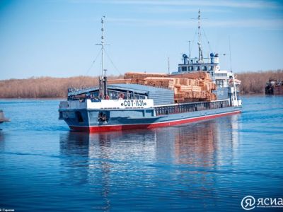 В Якутии с начала навигации доставили более 484 тыс. тонн грузов