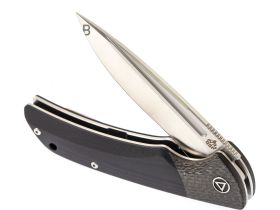 Складной нож QSP Harpyie Satin, сталь S35VN, рукоять G10