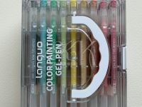 Набор ручек гелевых Languo, 0,6 мм, 45 цветов