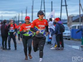 Около 700 участников. Впервые на Играх Манчаары провели массовый забег