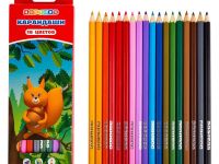 Набор карандашей цветных "Цветик" 18 цв (2М - 4М)