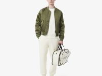 Мужские спортивные брюки Lacoste из смеси органического хлопка