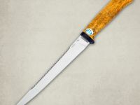 Нож Белуга, карельская береза, 95х18