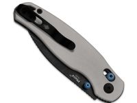 Складной нож Kizer Phoca CD, сталь 14C28N, рукоять алюминий, серый/черный