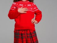 Джемпер детский трикотажный для девочек