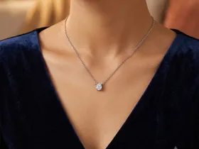 Колье из серебра э0612кл01261151