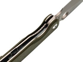 Складной нож Daggerr Sting XL beadblast, сталь VG-10, рукоять Olive G10