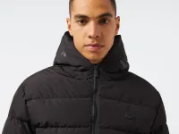 Мужской стёганый пуховик Lacoste с капюшоном