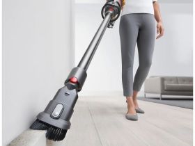 Пылесос Dyson V15 Detect Absolute (SV47) (Yellow/Nickel)