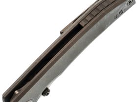 Складной нож WE Knife Ryson, сталь M390, рукоять титан, серый