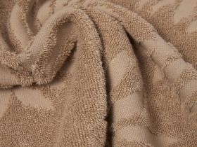 Полотенце махровое Tropico, бежевое