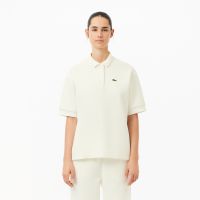Женское поло Lacoste из смеси эластичного органического хлопка