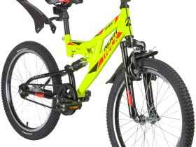 Детский велосипед Novatrack Shark 20, год 2020, цвет Серый