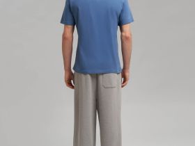 Футболка облегающего кроя из джерси