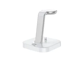 Док-станция Hoco CW43 Graceful 3 в 1 для AirPods/iPhone/Apple Watch (белый)