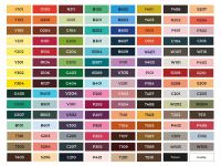 Набор спиртовых маркеров Малевичъ "GrafArt Brush" Максимальный, 120 цветов