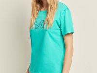 Футболка прямого силуэта с принтом