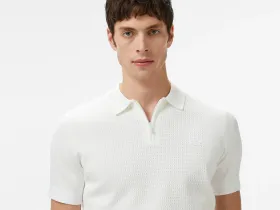 Мужское трикотажное поло Lacoste из хлопка