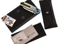 Складной нож Kizer Drop Bear, сталь LC200N, рукоять титан