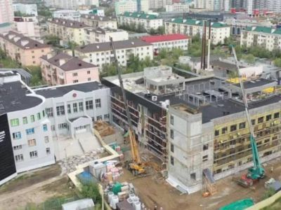 В ноябре завершат строительство пристроя к школе № 29 Якутска