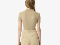 Женское поло Lacoste Slim Fit из органического хлопка