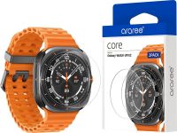 Защитное стекло Araree Core для Samsung Galaxy Watch Ultra2, закаленное, 2 шт