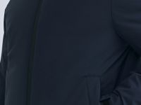 Утеплённая куртка с капюшоном, Синий