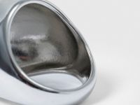 Объёмное кольцо, Серебряный