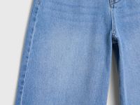 Шорты-бермуды из денима для девочек, Голубой