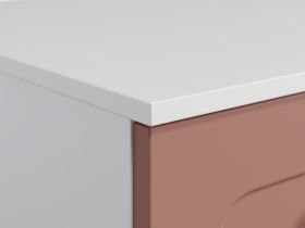 Письменный стол Велди 120x60 Розовый