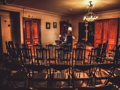 Лабораторный корпус XIX века в старейшем ботаническом саду России