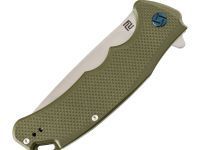 Складной нож Artisan Tradition, сталь D2, рукоять G10 Olive