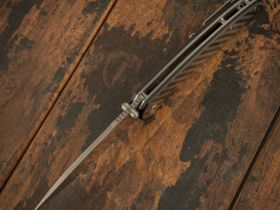 Складной нож CJRB Centros, сталь D2, карбон