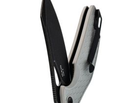 Раскладной нож Mr.Blade Wyvern Wharncliffe, сталь AUS-8, рукоять термопластик FRN, серый