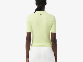 Женское поло Lacoste приталенного кроя L.12.D