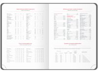 Ежедневник недатированный, кожзам OfficeSpace "Elastic band" A5 136 л, бежевый