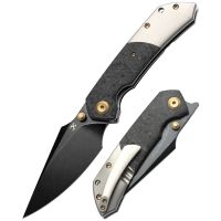 Складной нож Kansept Fenrir, сталь S35VN, рукоять карбон/титан
