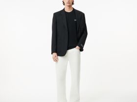 Мужской лонгслив Lacoste из хлопка